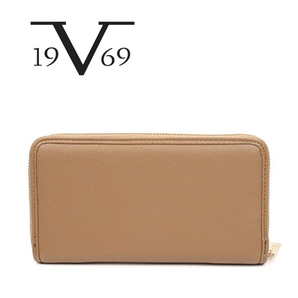 ITALIA BY VERSACE 1969- Pilar Wallet - Khaki/Gold - Picture 2 of 3
